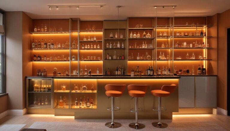 27 Built-In Bar in Living Room Ideas