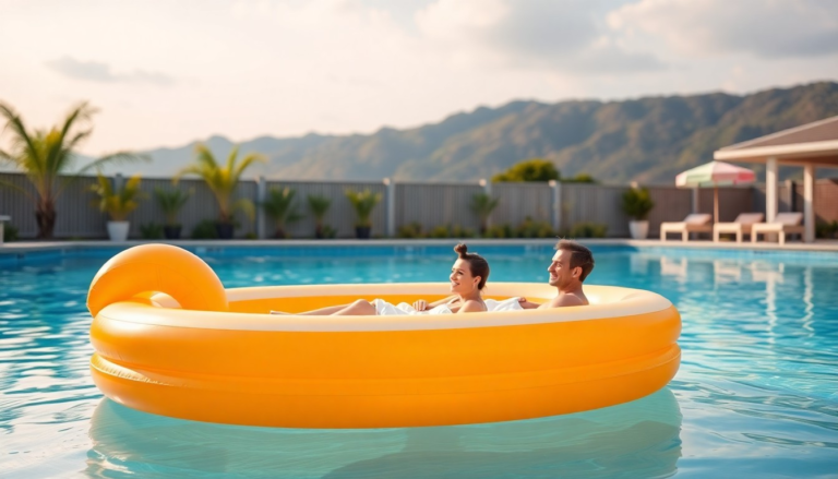 22 Adult Inflatable Pool Ideas for Ultimate Backyard Relaxation