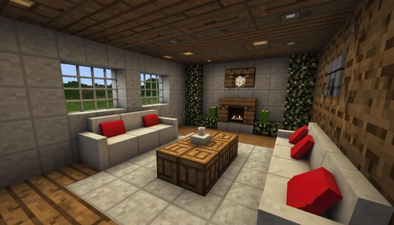 23 Minecraft Living Room Ideas
