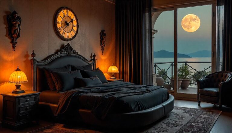 21 Romantic Goth Bedroom Ideas