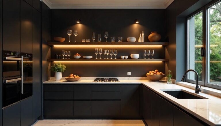 21 Kitchen Shelves Instead of Cabinets Ideas for a Stylish and Functional Spac