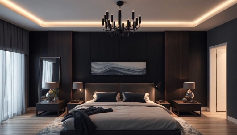 25 Dark Elegant Bedroom Ideas