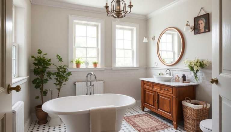 20 English Cottage Bathroom Ideas