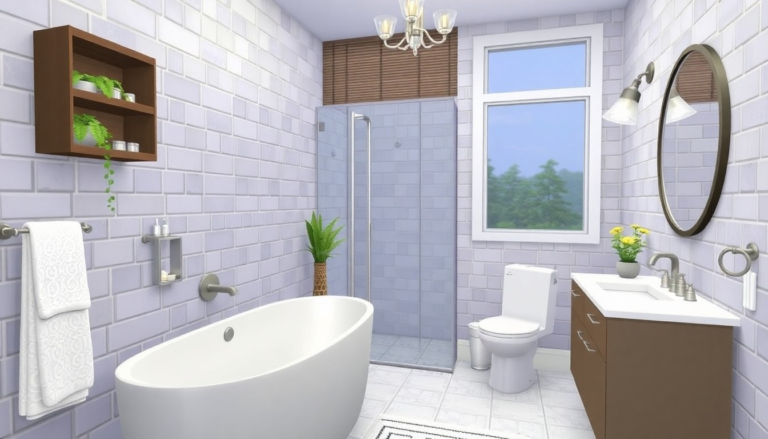 20 Sims 4 CC Bathroom Ideas to Transform Your Sims’ Space