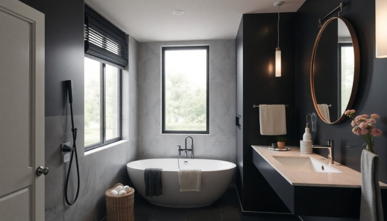22 Moody Small Bathroom Ideas