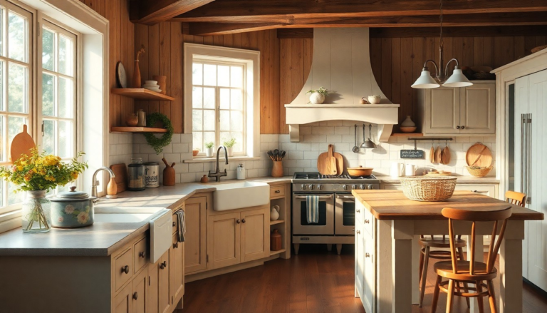 21 Vintage Farmhouse Kitchen Ideas